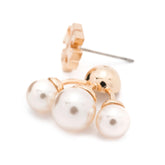Tory Burch Kira Pearl Front-Back Earrings